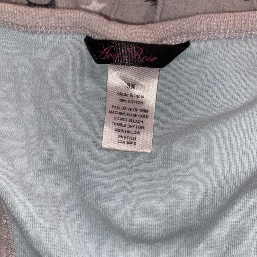 Ava Rose 3x Pajama Set Shorts & Tank Has A Small Mark On Tank Top See Pics - Picture 4 of 7